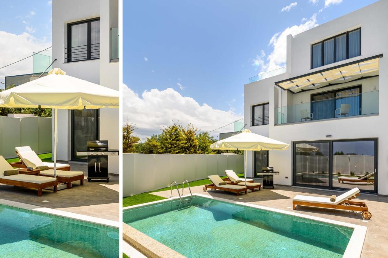 5Star Villa Harmony W Heated Pool, Gym, Spa, Sauna Skalanion Buitenkant foto