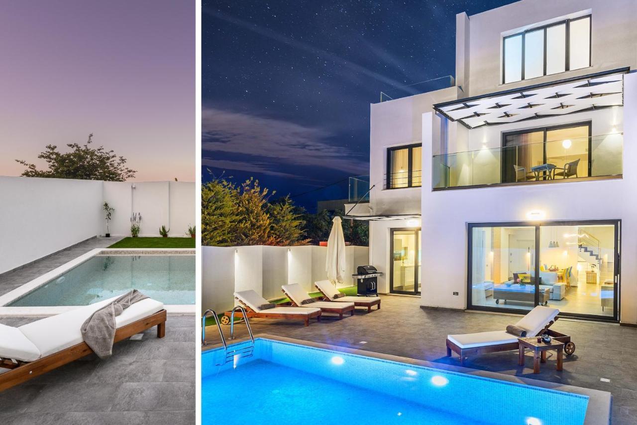5Star Villa Harmony W Heated Pool, Gym, Spa, Sauna Skalanion Buitenkant foto