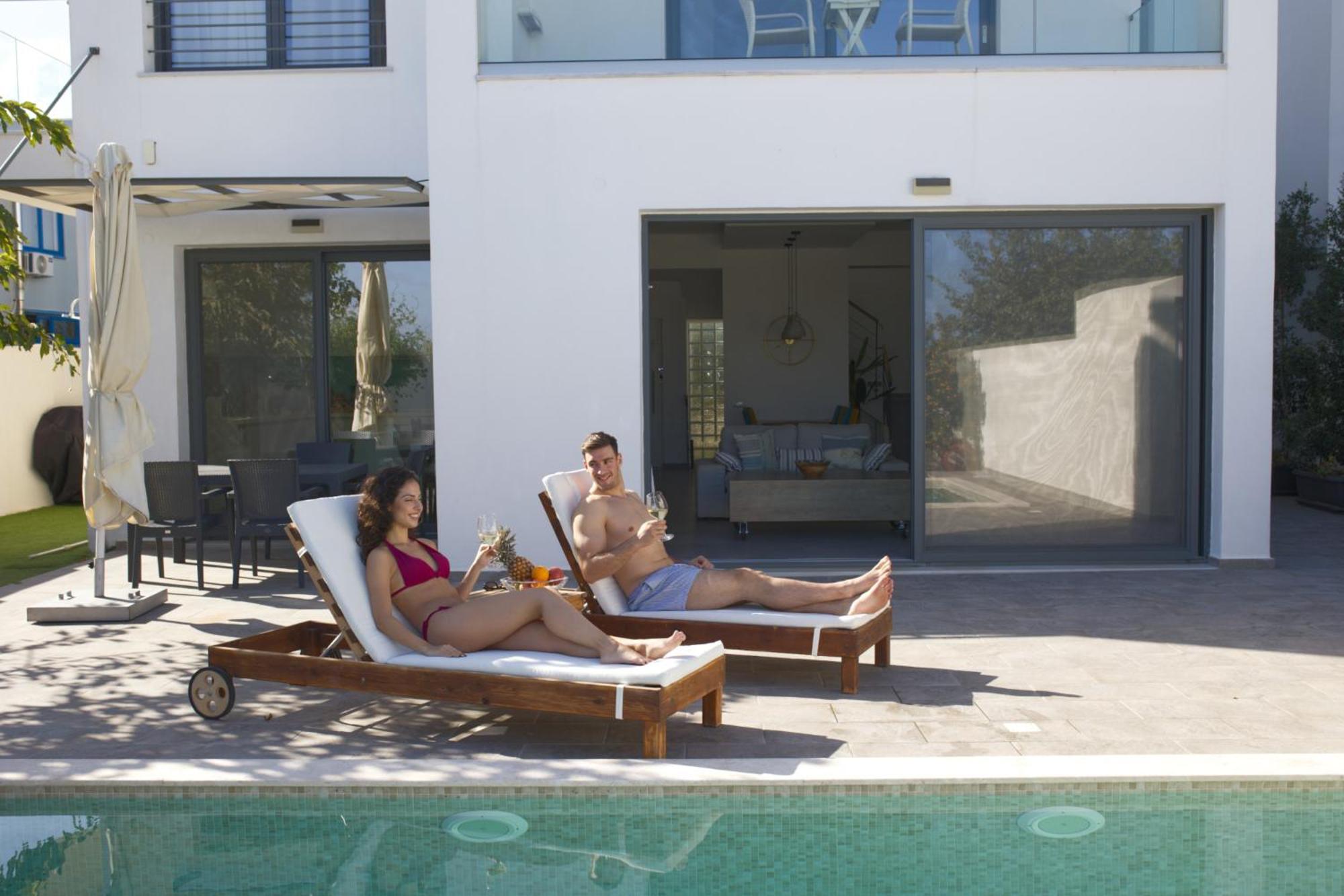 5Star Villa Harmony W Heated Pool, Gym, Spa, Sauna Skalanion Buitenkant foto