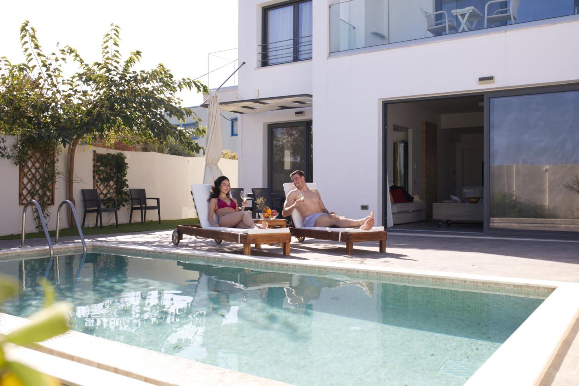 5Star Villa Harmony W Heated Pool, Gym, Spa, Sauna Skalanion Buitenkant foto